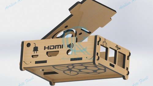 Projeto Case Placa Raspberry Pi3