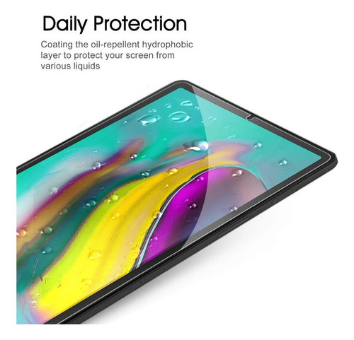 Mica De Vidrio Templado Para Galaxy Tab S6 T860 S5e T720