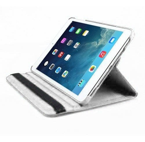 Funda iPad Air - Air 2- New iPad Giratoria 360° Símil Cuero 