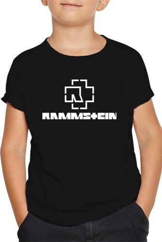 Polera Negra Niño O Niña - Rammstein