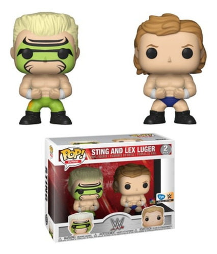 Wwe Funko Pop Sting & Lex Luger Pack Exclusivo Fye