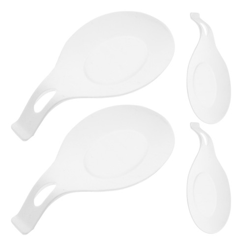 Cucharera De Silicona Para Utensilios De Cocina, Mármol, 4 U