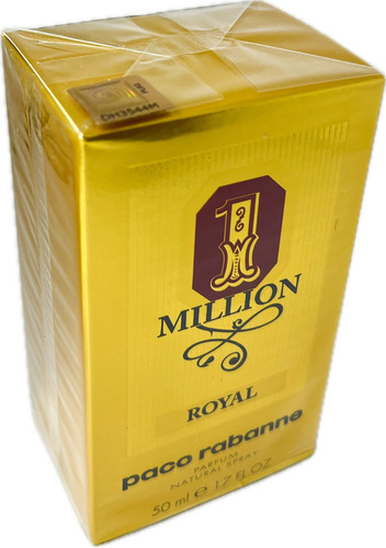 Perfume Paco Rabanne 1 Million One Million Royal Edp 50ml - Selo Adipec Original Lacrado