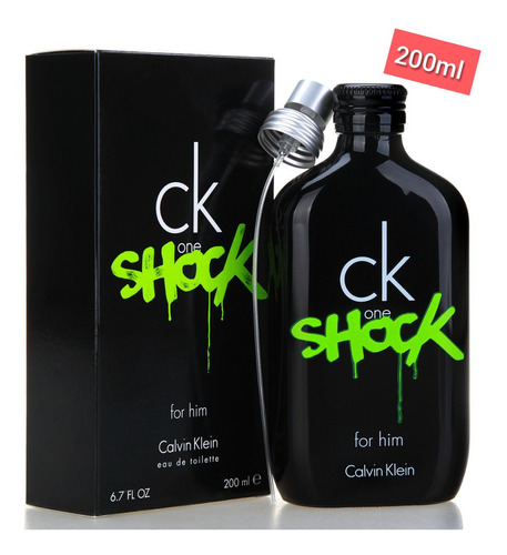 Perfume Hombre - Ck One Shock For Him - Calvin Klein - 200ml
