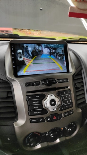 Central Multimidia 9' Ford Ranger Android + Carplay