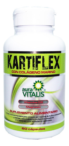 1 Mes Tto 60 Caps Kartiflex Articulacion Ligamento Inflamac