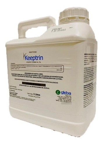 Keeptrin X 5 Lt Insecticida Suspensión Concentrada Gleba