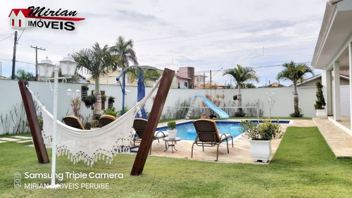 Imagem 11 de 30 de Casa A Venda Em Peruibe Com 820 M2 De Terreno Piscina Em Bairro Nobre 4 Suites - Ca01373 - 68092440