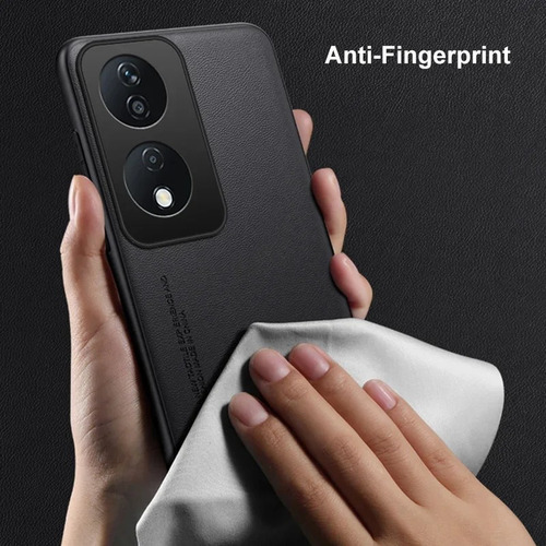 Funda Para Honor X7b 4g Cuero Artificial Delgado A Prueba De Choques