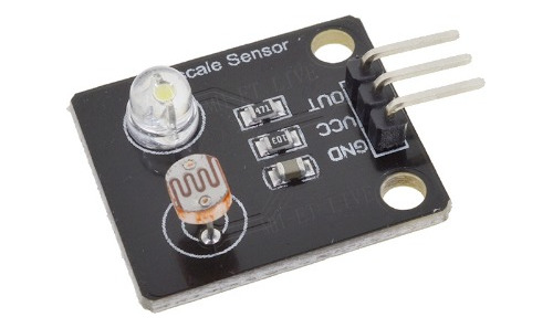 Sensor De Luz Fotosensible Escala De Grises Ldr Fotocelda