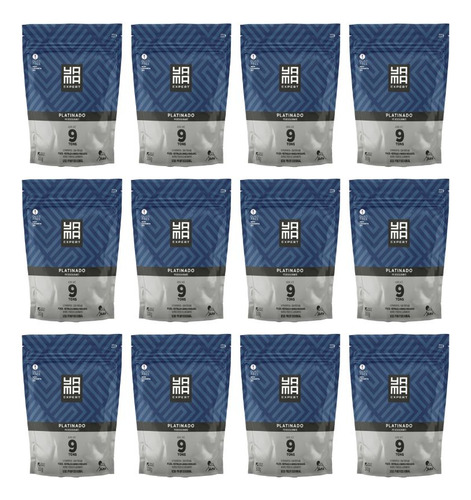 Po Descolorante Yama Platinado 300g - Kit C/ 12un