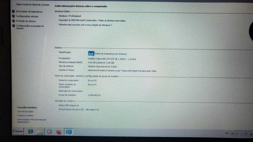 Notebook Cce Intel Celeron
