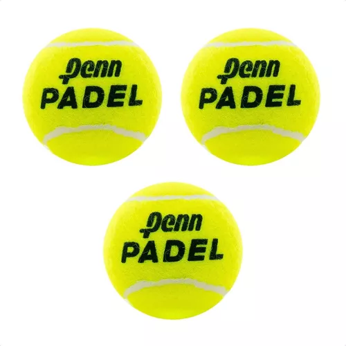 Tubo Penn 3 Pelotas Padel Profesionales Pelotitas Paddle