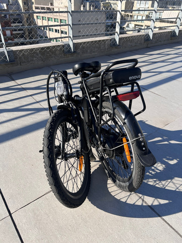 Bicicleta Eléctrica Plegable Enova 250v/40km Shimano Rod 20 Negro (Usado)