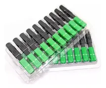Comprar 100 Pçs Conector Fast Rápido Ftth Sc Apc Verde Reutilizável