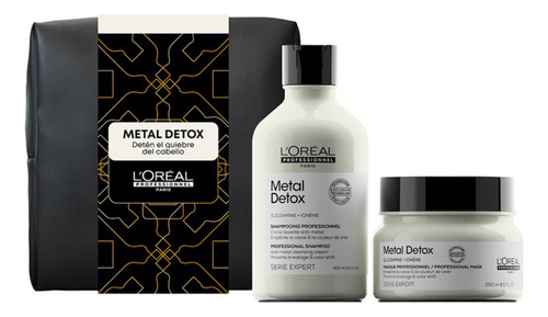 Loreal Pack Metal Detox Shampoo + Máscara 