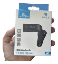 Comprar Transmisor Bluetooth Cargador Usb Auto Fm Manos Libres Bt5.3