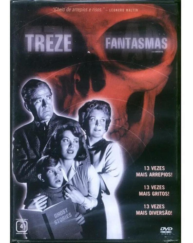 Dvd Treze Fantasmas