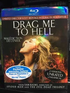 Blu-ray Drag Me To Hell Arrástrame Al Infierno 2 Versiones