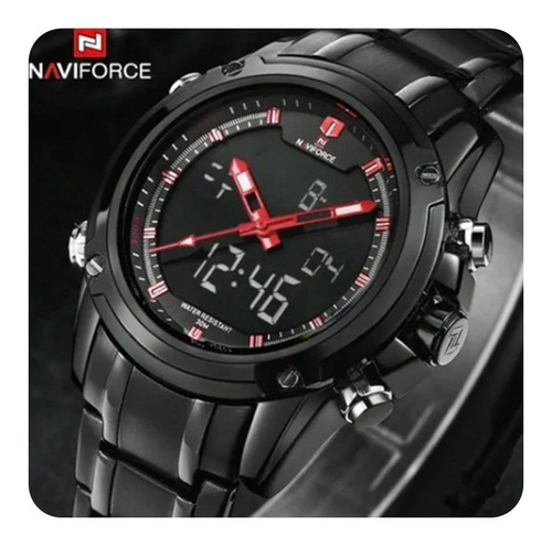 Relógio Masculino Naviforce Digital Analógico Digital Wd0053