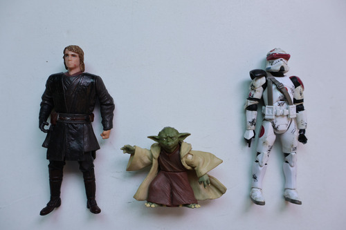Star Wars Anakin Skywalker Yoda Saleucami Trooper 30th Anniv (Usado)
