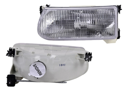 Faro Ford Explorer 1995 - 2001 Sin Focos Izquierdo