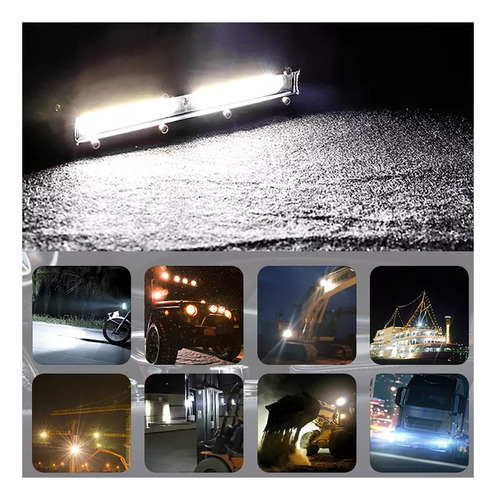 Par Luz Neblinero Led Del Automóvil Luz Auxiliar 7 Pulgadas