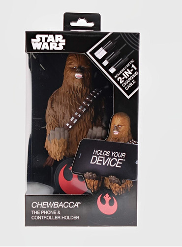 Figura: Star Wars - Chewbacca -  Cable Guy Device Holder