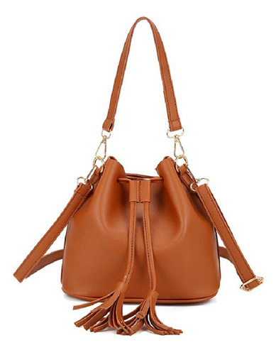 Bolso De Hombro Tipo Cubo Bolso Hobo Bolso Con Cordón De