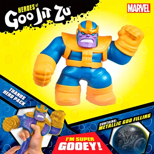 Boneco Estica Marvel Heroes Of Goo Jit Zu - Sunny 2234 - Fabrica da Alegria