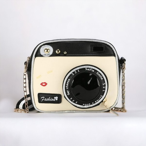 Bolso Crossbody En Forma De Camara Fotografica Retro Kawaii