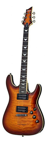 Guitarra Electrica Schecter Omen 6extreme Vintage Sunburst Color Naranja