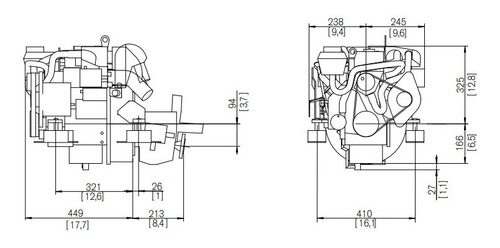 Motor Diesel Veleiro Volvo Penta D1 20hp Com Reversor