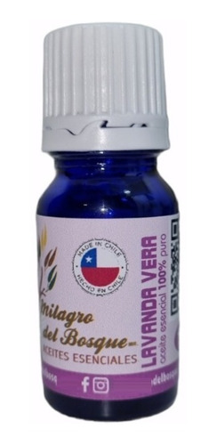 Aceite Esencial Lavanda Vera 100% Puro Y Orgánico 10 Ml