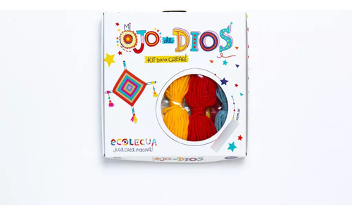 Kit Arte Crear Ojo De Dios Ecolecua