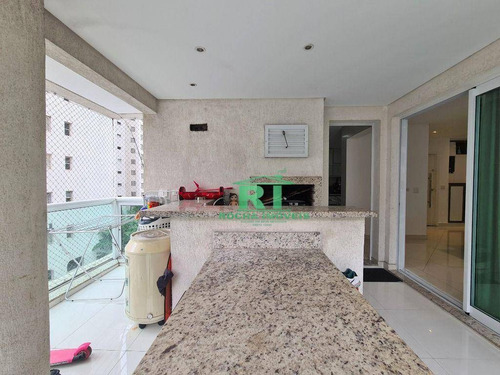 Imagem 2 de 25 de Apartamento Moderno, Varanda Gourmet, 3 Dormitórios, 3 Vagas, Área De Lazer, Pitangueiras, Guarujá/sp - Ap5568