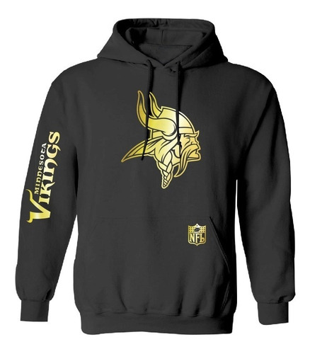 Sudadera Modelo Minessota Vikings Nfl Gold Edition 