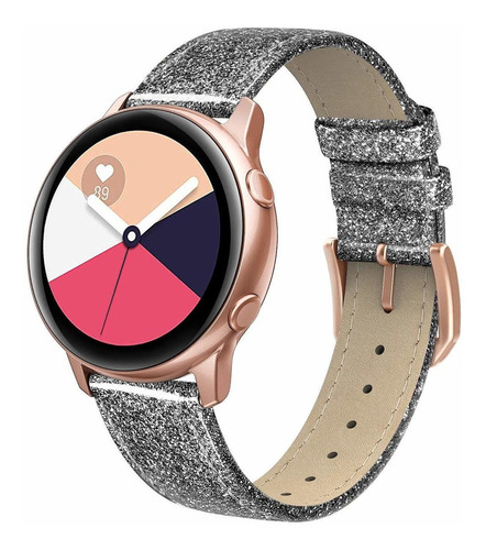 Malla Para Reloj Samsung Galaxy Watch Active 40mm Glitter