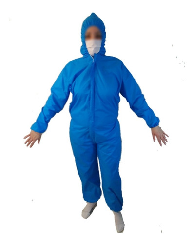 Traje Overol Bioseguridad Impermeable Antifluido 