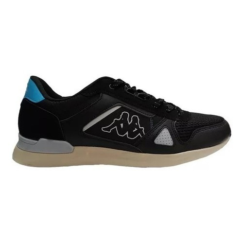 Zapatilla Kappa Logo Alem Urbana Negra Ka301