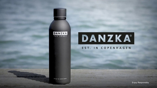 Vodka Danzka The Spirit Importado 1000ml Original Premium