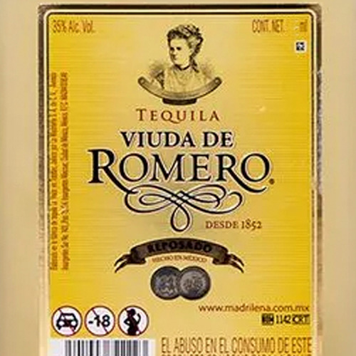 Pack De 2 Tequila Viuda De Romero Reposado 200 Ml