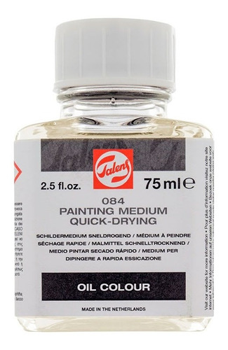 Talens Medium Para Pintura Secado Rápido 084 75 Ml