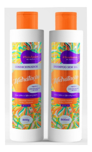  Kit Shampoo E Condicionador Alpha Line( +produto +economia)