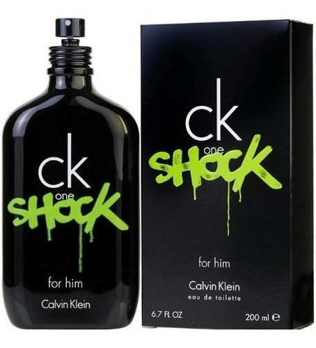 Perfume Calvin Klein Ck One Shock 200ml Original Caballero