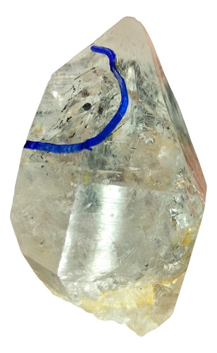 Cuarzo Diamante De Herkimer - Esfera De Grafito Encapsulada 