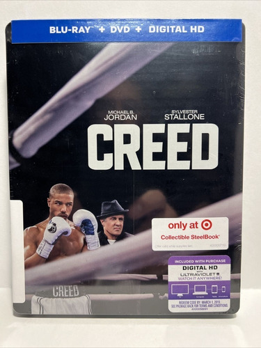 Blu-ray + Dvd Creed / Steelbook