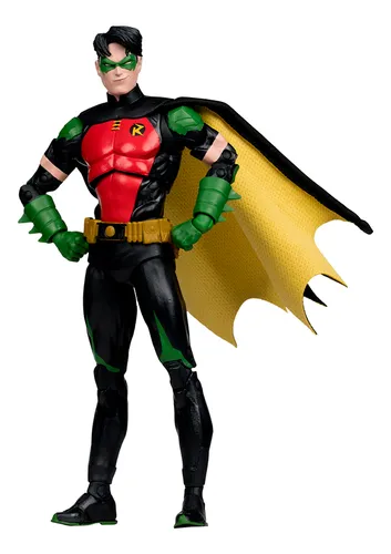 Dc Multiverse Robin Tim Drake - Mcfarlane Robot Negro