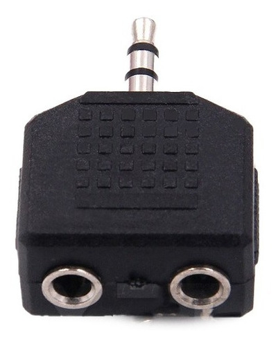 Mini Conector De Audio Estéreo De 3,5mm, Macho A Dual