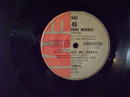 Anne Murray-no Me Veras-vinilo Simple 